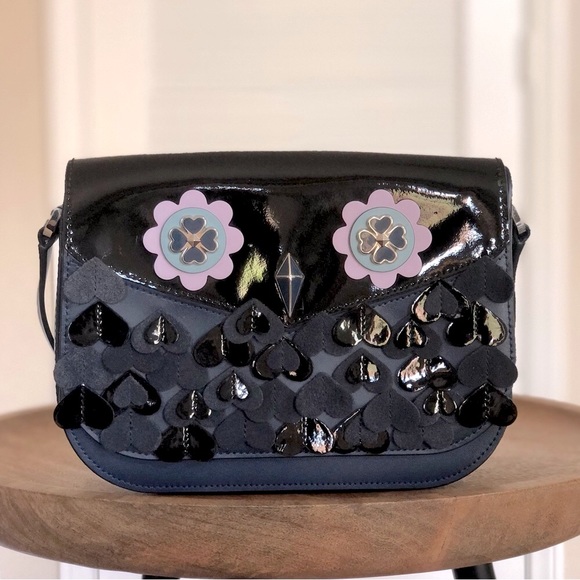 kate spade Handbags - EUC Kate Spade Zibbi Medium Flap Bag - Nightcap